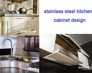 Come si progetta gli armadi da cucina in acciaio inossidabile più pratici