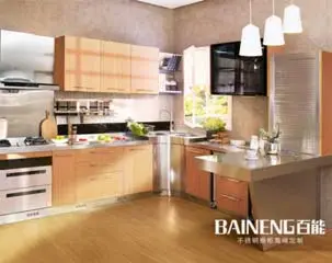 L'armadio da cucina in acciaio inossidabile Baineng ti permette di sentire diversi tipi di vita da cucina